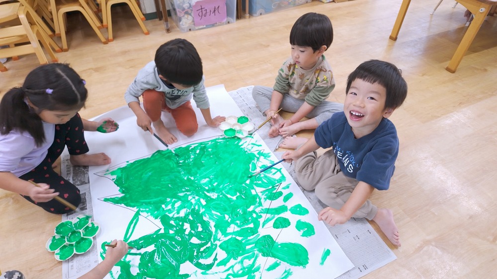 3歳児（すみれ組）さんの一日